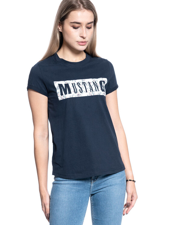 Mustang Mustang T-shirt ALINA C PRINT Blu Regular Fit