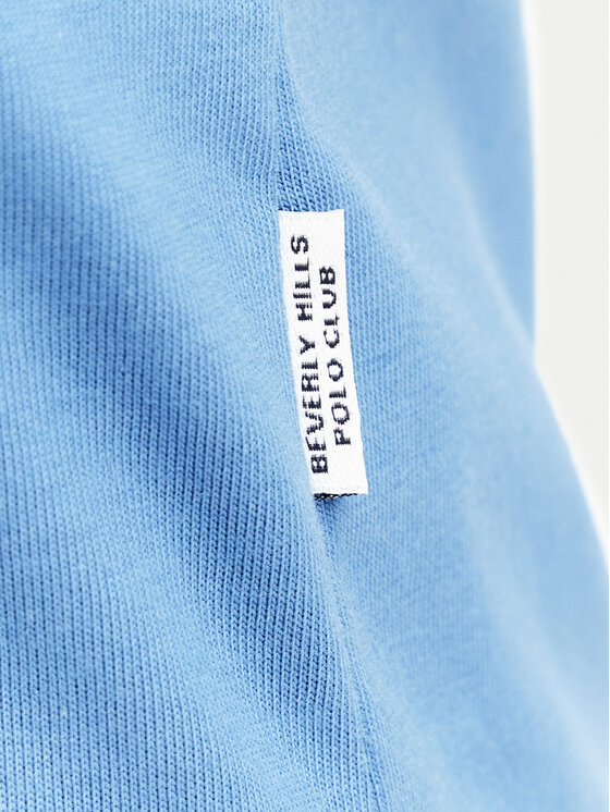 Beverly Hills Polo Club Beverly Hills Polo Club Majica P-SS26W-TS085 Svetlo modra Regular Fit