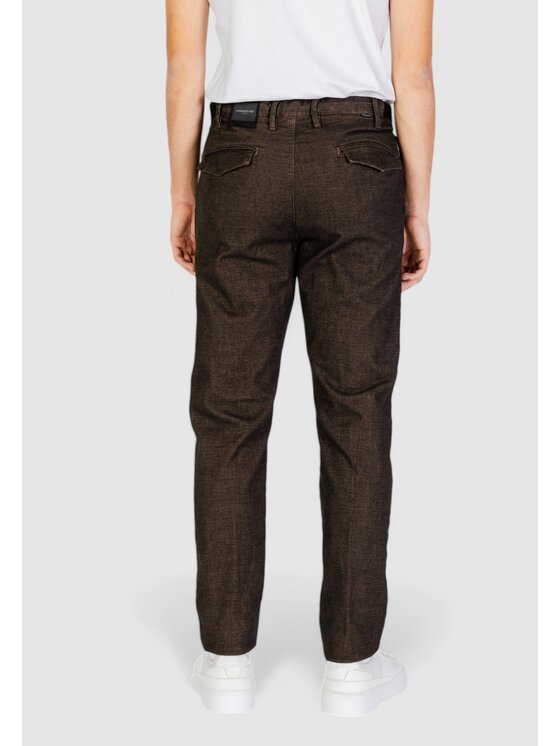 HAMAKI-HO HAMAKI-HO Pantaloni chino PSI1737H Marrone To Fit