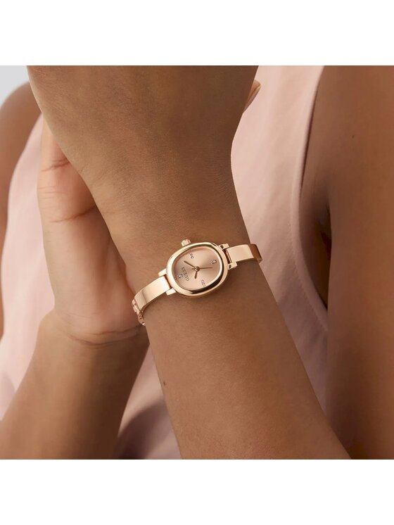 Guess Guess Zegarek GW0924L Różowe złoto