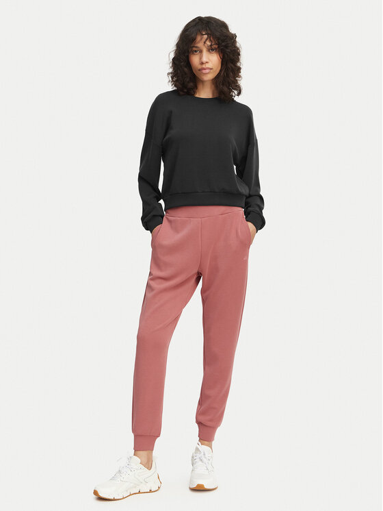 4F 4F Pulóver 4FAW23TSWSF701 Fekete Regular Fit