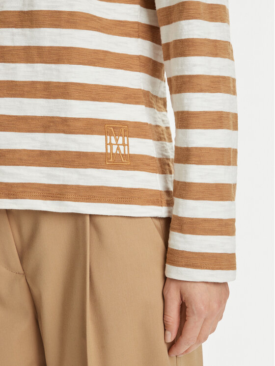 Marc O'Polo Marc O'Polo Blusa 508 3014 52145 Beige Relaxed Fit