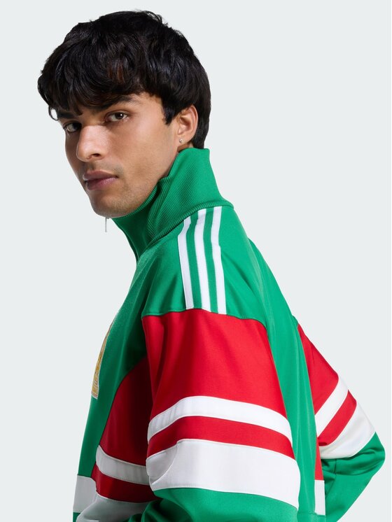 adidas adidas Kurtka wielofunkcyjna Mexico Track Top 1986 Zielony Regular Fit