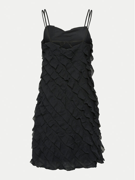 YAS YAS Abito da cocktail Danci 26035272 Nero Regular Fit