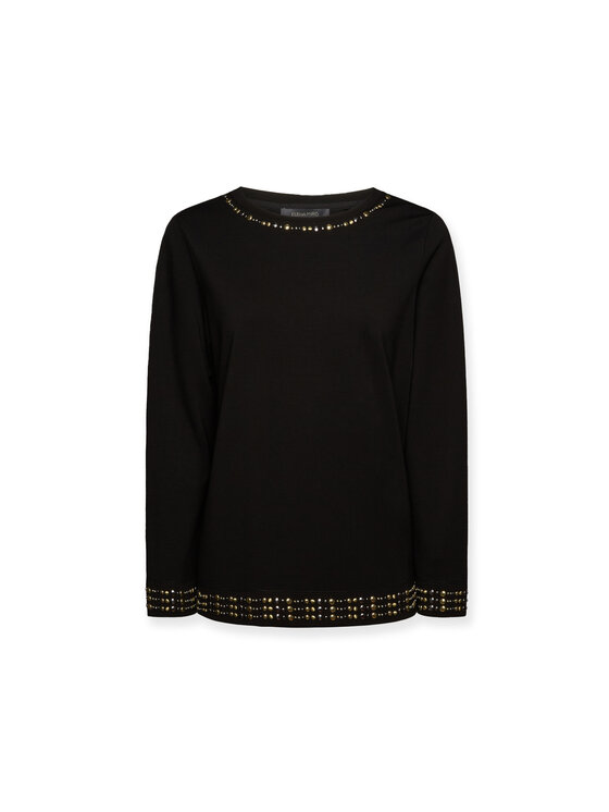 Elena Mirò Elena Mirò T-shirt G274Z000416N033 Nero Regular Fit
