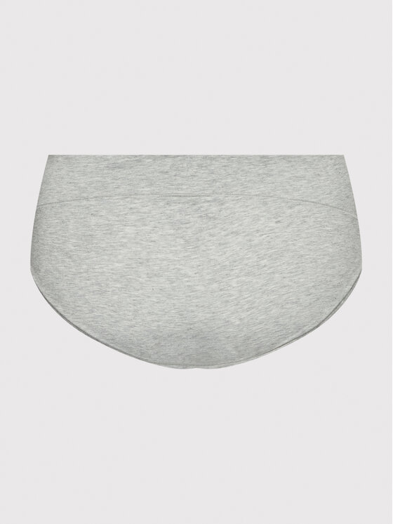 SPANX SPANX Klasické nohavičky s vysokým pásom Cotton Control 40050R Sivá