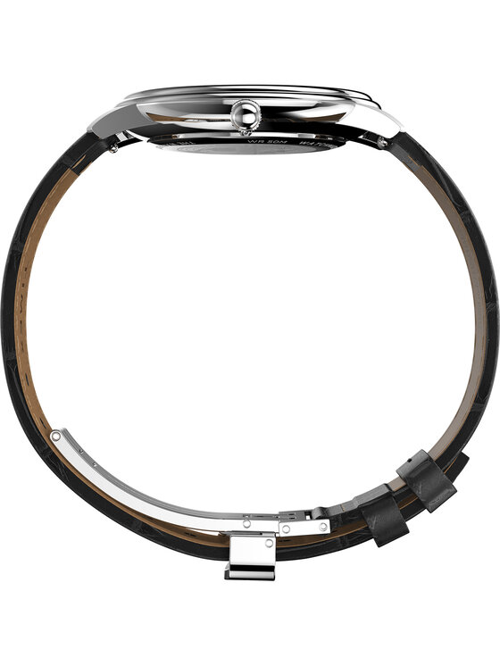 Timex Timex Ρολόι TW2Y23100 Μαύρο