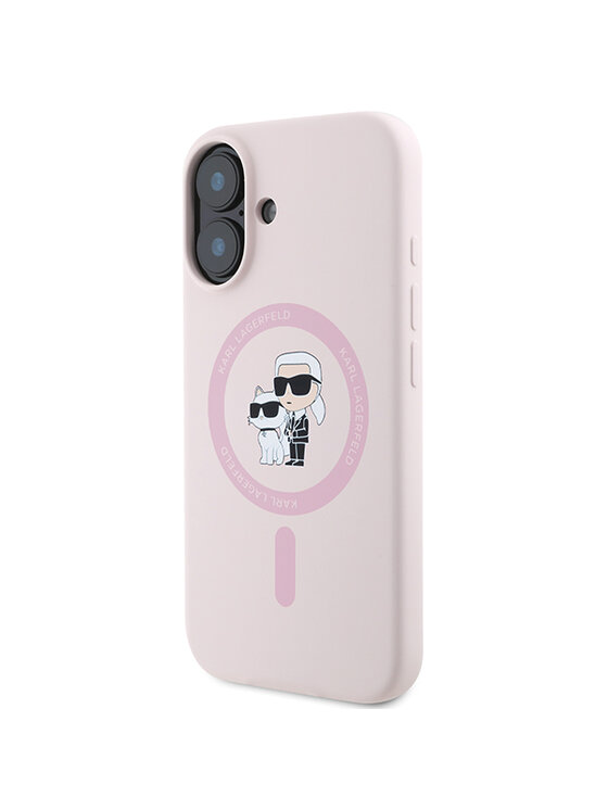 KARL LAGERFELD KARL LAGERFELD Etui na telefon Apple iPhone 16 Różowy