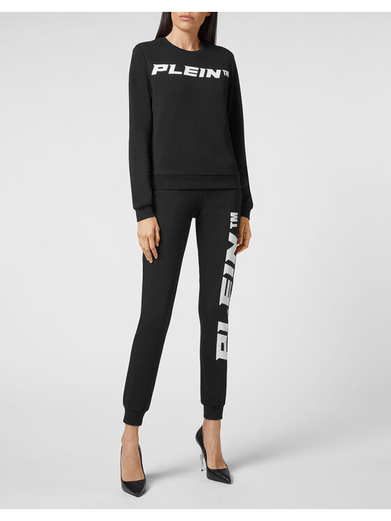 PHILIPP PLEIN PHILIPP PLEIN Bluza 3607 Czarny Regular Fit