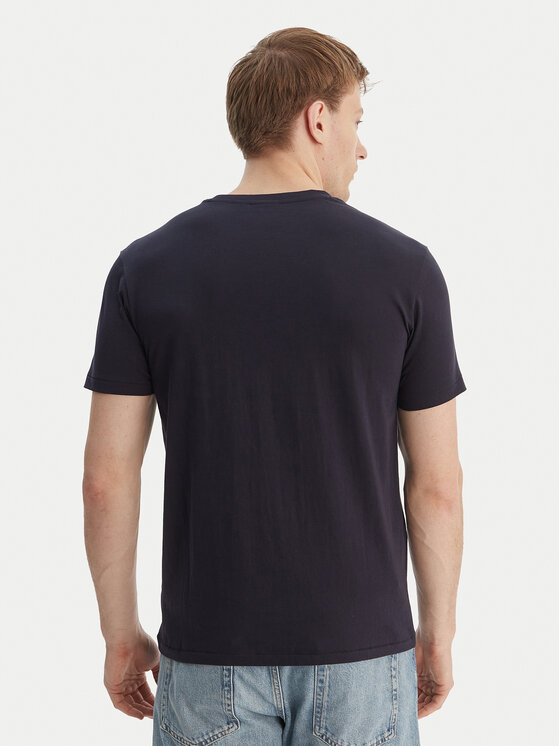 Napapijri Napapijri T-Shirt S-Mahsa NP0A4FZB Dunkelblau Regular Fit