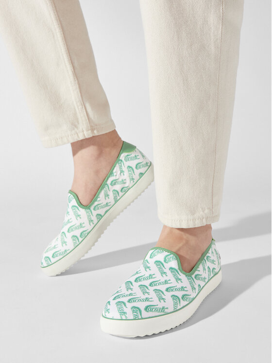 Lacoste Lacoste Tenisówki Canvas Resort 123 2 Cma 745CMA0038WG1 Biały