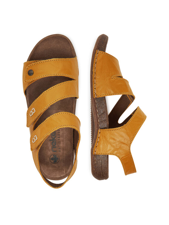 Rieker Rieker Sandali 61402-69 Rumena