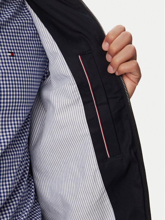 Tommy Hilfiger Tommy Hilfiger Μπουφάν μεταβατικό Classic Harrington MW0MW43468 Σκούρο μπλε Regular Fit