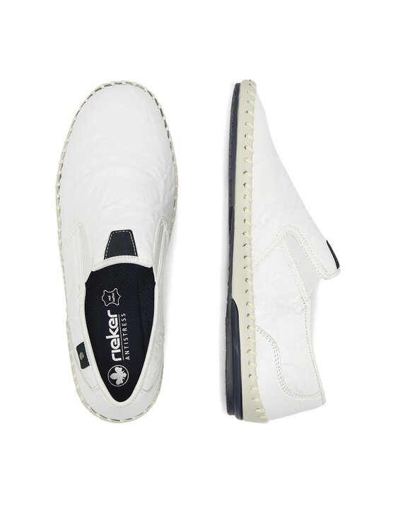 Rieker Rieker Halbschuhe B4551-81 Weiß