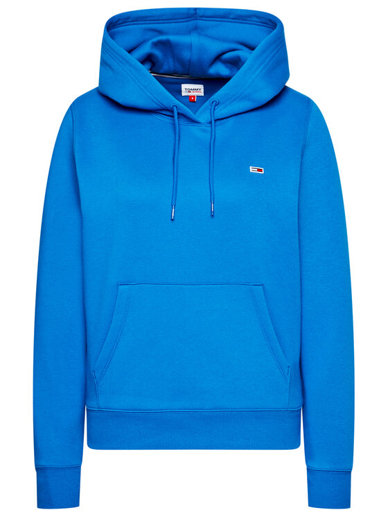 Tommy Jeans Džemperis Tjw Fleece Hoodie DW0DW09228 Tamsiai mėlyna Regular  Fit • Modivo.lt
