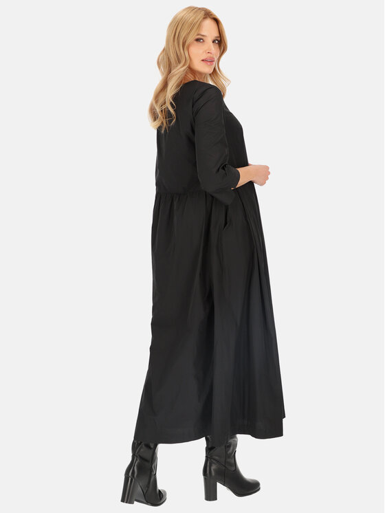 L’AF L’AF Sukienka wieczorowa Wanda Czarny Regular Fit