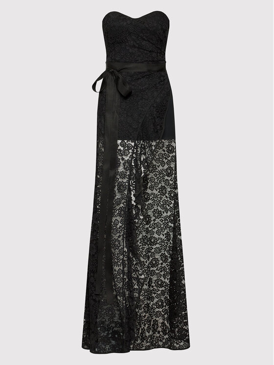 PINKO Pinko Abito da cocktail Lampone 20222 PSPG 1N13JF 7573 Nero Slim Fit