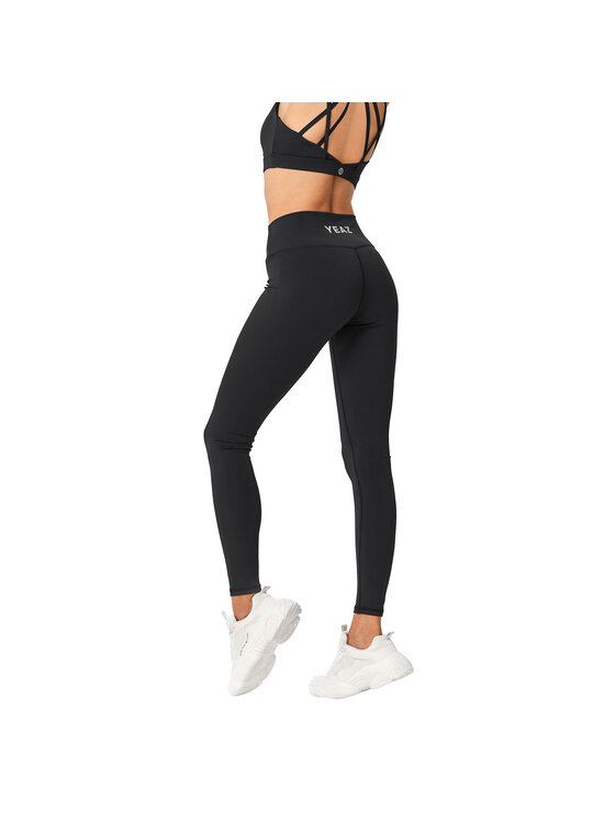 Yeaz Yeaz Legginsy HORIZON Czarny Slim Fit