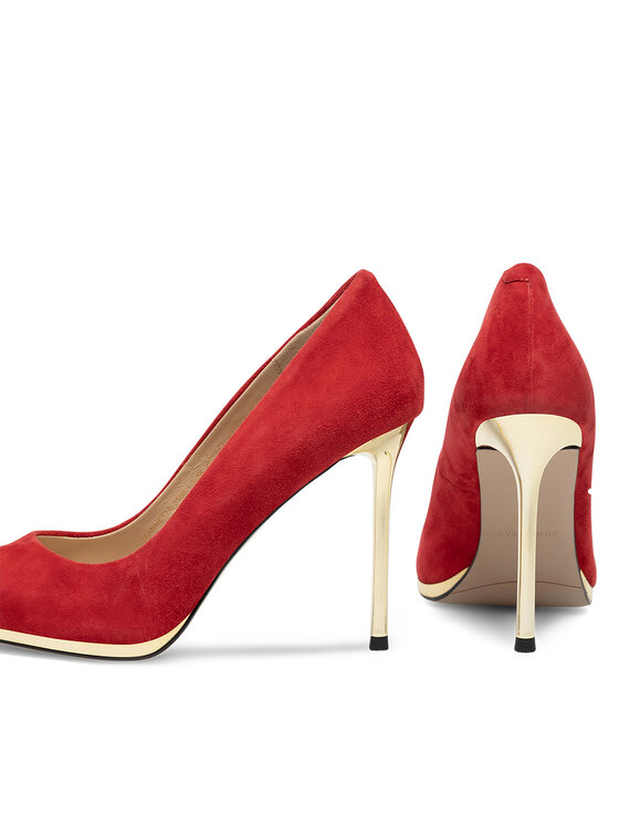 Eva Minge Eva Minge Scarpe stiletto JEANNETTE-2508-1-3 Rosso