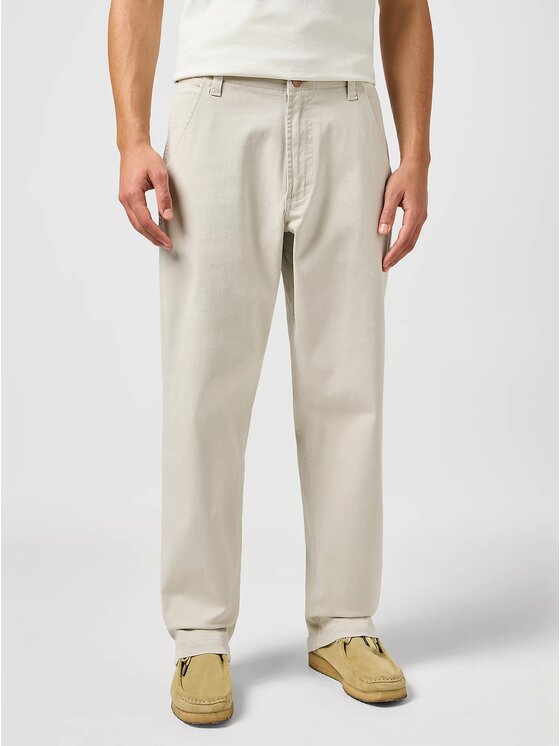 Wrangler Męskie Wrangler Chinosy, rozmiar W32/L34 Beżowe, RELAXED CHINO