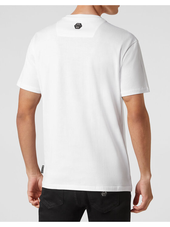 PHILIPP PLEIN PHILIPP PLEIN T-Shirt 801 Bílá Regular Fit