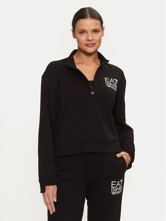 EA7 Emporio Armani EA7 Emporio Armani Jogginganzug 6DTV55 TJZCZ 0200 Schwarz Regular Fit