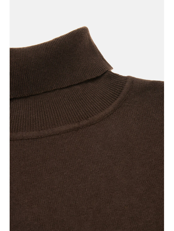 Lancerto Lancerto Golf Slink SW073223000061 Brązowy Regular Fit