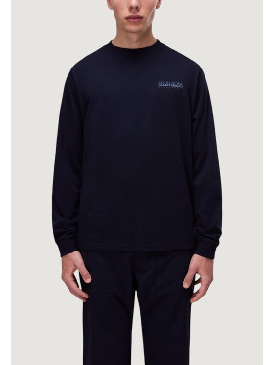 Napapijri Napapijri Felpa B-BACK GRAPHIC C Blu Casual Fit
