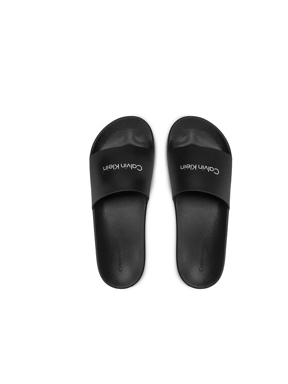 Calvin Klein Jeans Calvin Klein Jeans Natikače Pool Slide HM0HM00455 Crna
