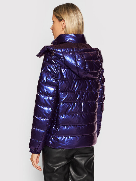 Guess Guess Bunda pro přechodné období Fiorenza W1BL00 WEB40 Modrá Boxy Fit