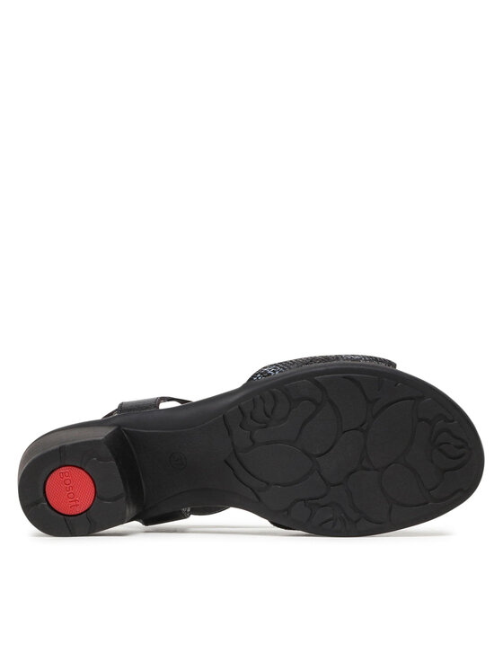 Go Soft Go Soft Sandalen WI23-BETTY-06 Schwarz