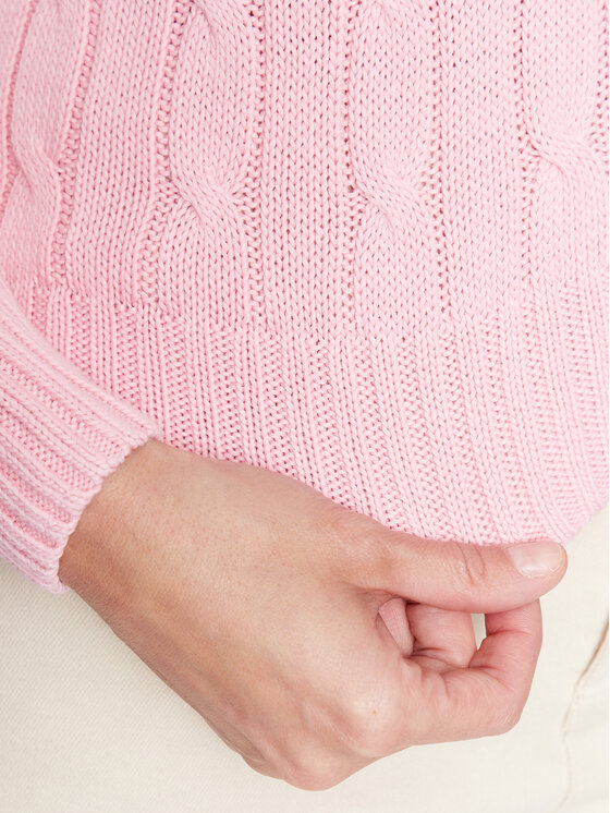 Polo Ralph Lauren Maglione 211891640004 Rosa Slim Fit Modivo