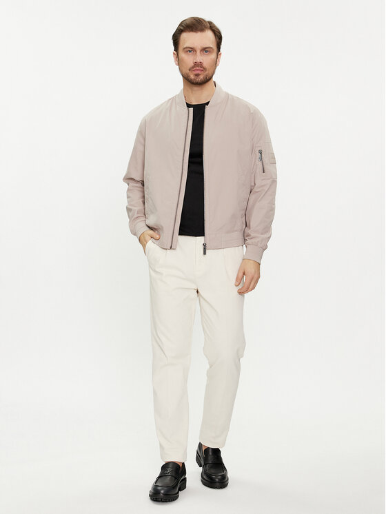 Calvin Klein Calvin Klein Яке бомбър Hero K10K112783 Бежов Regular Fit
