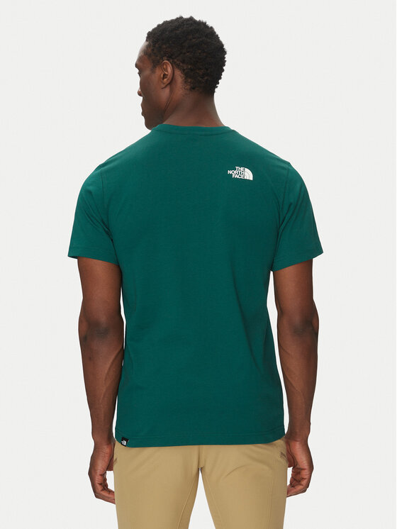 The North Face The North Face Tričko NF0A87NG6GI1 Zelená Regular Fit