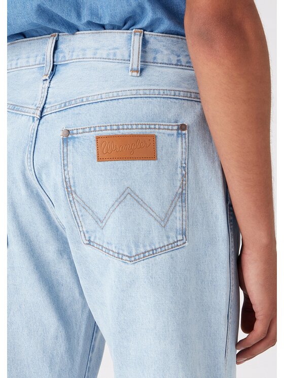 Wrangler Wrangler Jeansy Frontier Niebieski Relaxed Fit