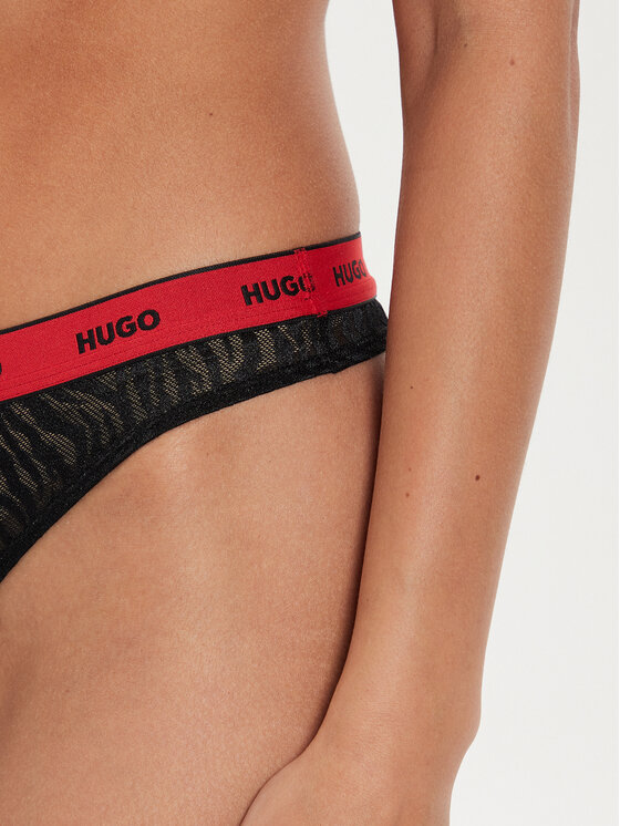 HUGO HUGO Tanga szett 50523829 Fekete
