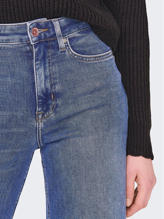 ONLY ONLY Džínsy Madison 15282980 Modrá Wide Leg