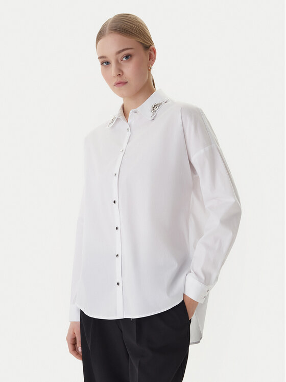 Morgan Morgan Särk 261-CGRAM Valge Oversize