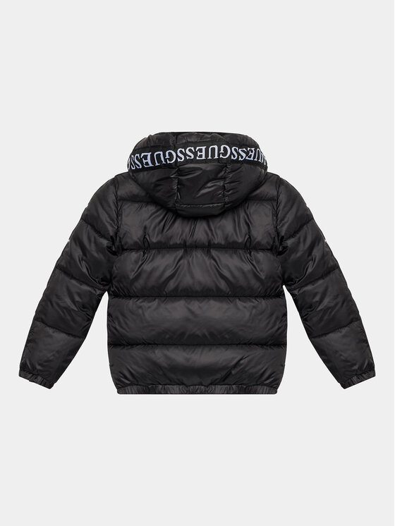 Guess Guess Ziemas jaka L3YL01 WEGY0 Melns Regular Fit