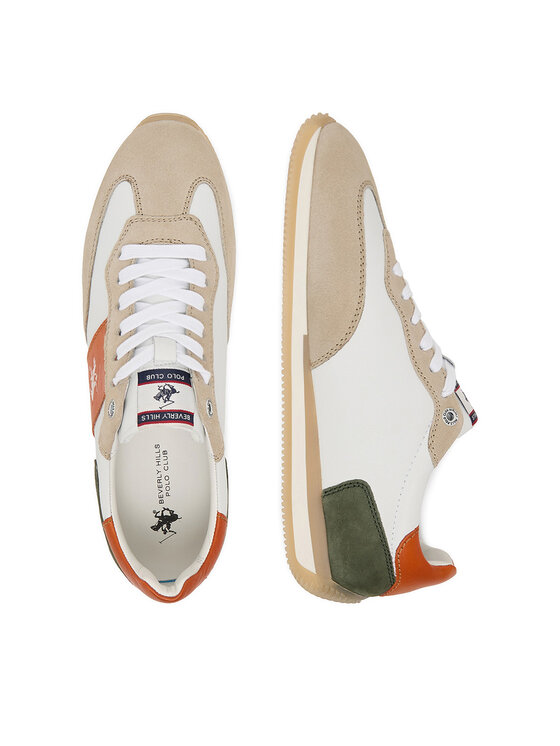 Beverly Hills Polo Club Beverly Hills Polo Club Sneakersy EO-SCOTT-10 MI08 Beżowy