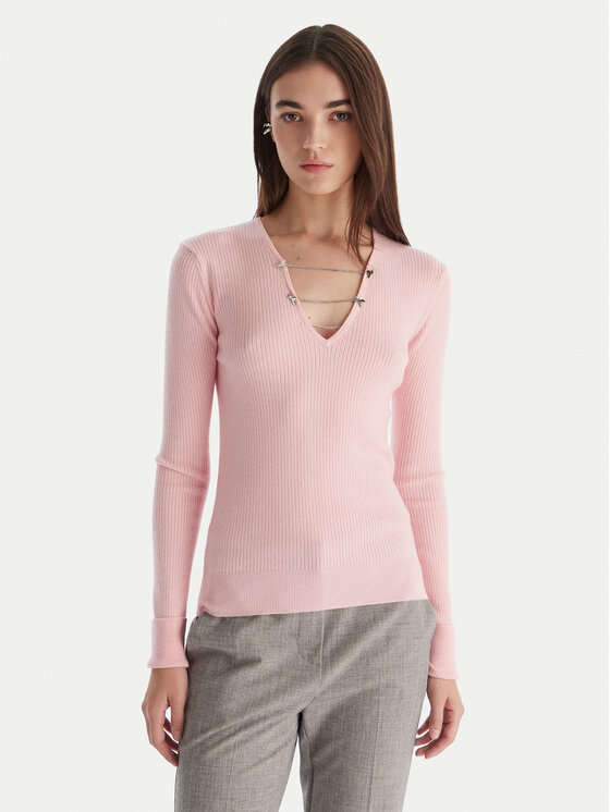 Patrizia Pepe Patrizia Pepe Pulover 2K0331/K7S0-M555 Roz Regular Fit
