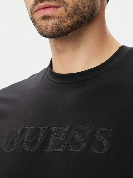 Guess Guess Футболка 183088 Чорний Classic Fit