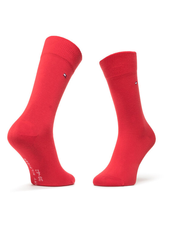 Tommy Hilfiger Tommy Hilfiger Lange Socken 391334 Rot