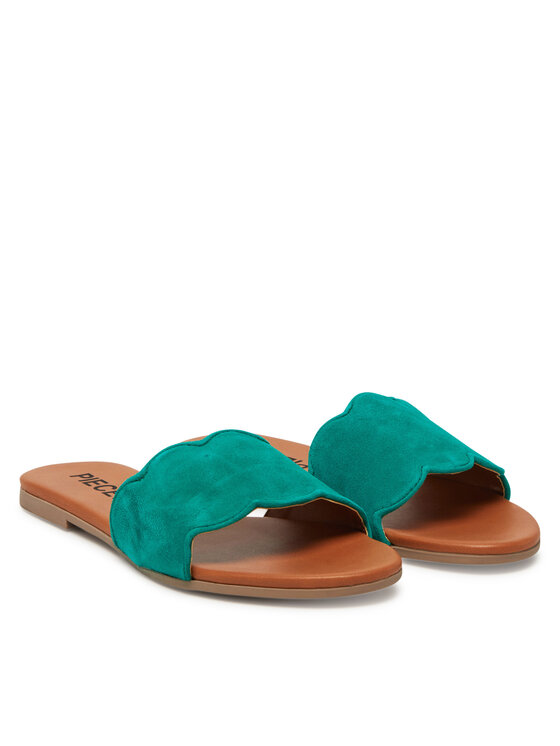 Pieces Pieces Şlapi 17156838 Verde