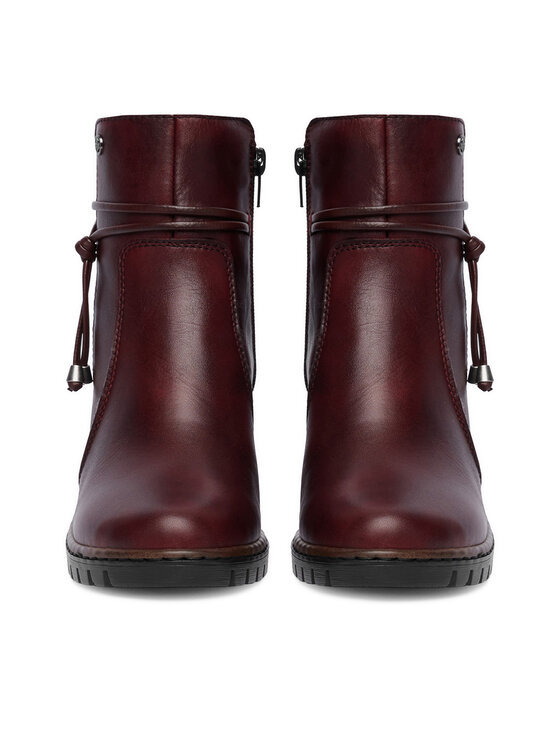 Rieker Rieker Īsie zābaki CEO-Y2567-35 Bordo