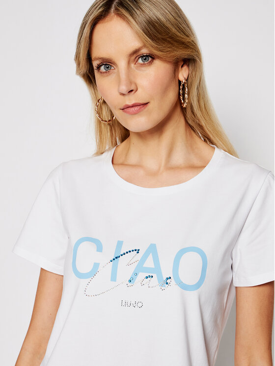 T-shirt TA1211 J5972 Bianco Regular Fit