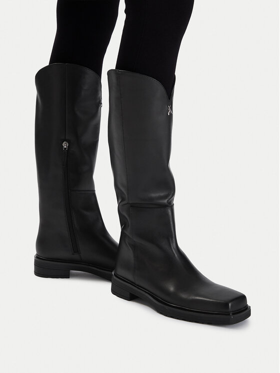 Patrizia Pepe Patrizia Pepe Ботуши 8Y0096/L078-K103 Черен