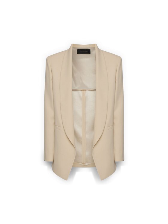 Elena Mirò Elena Mirò Giacca di transizione Q140P000080N062 Bianco Slim Fit