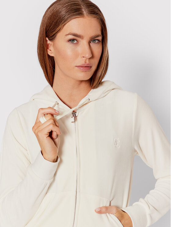 Juicy Couture Juicy Couture Bluza Robertson JCAP176 Beżowy Regular Fit