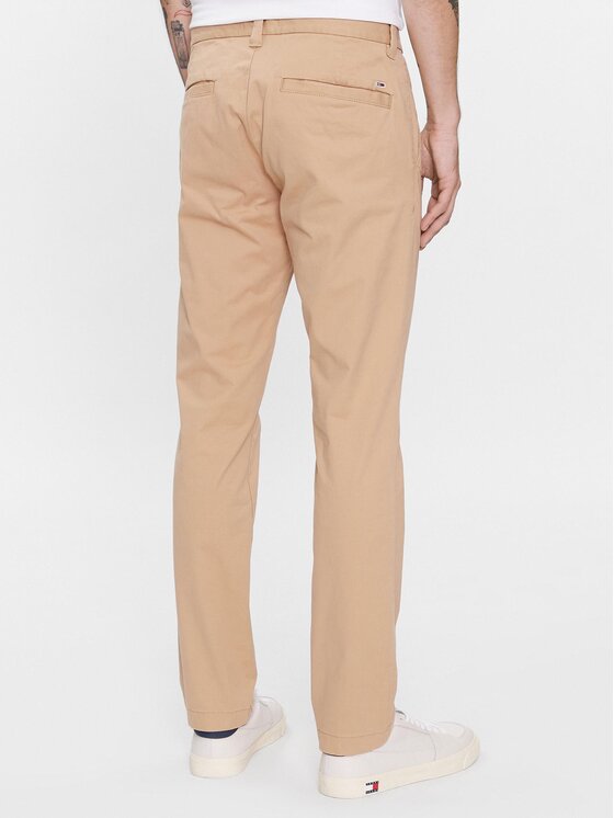 Tommy Jeans Tommy Jeans Pantaloni chino DM0DM16758 Beige Slim Fit